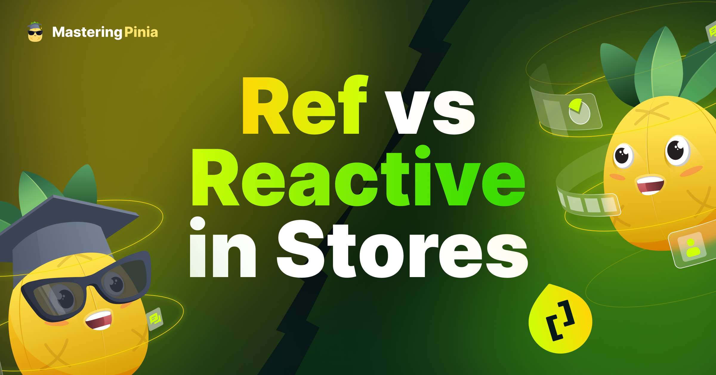 Ref vs Reactive in Stores